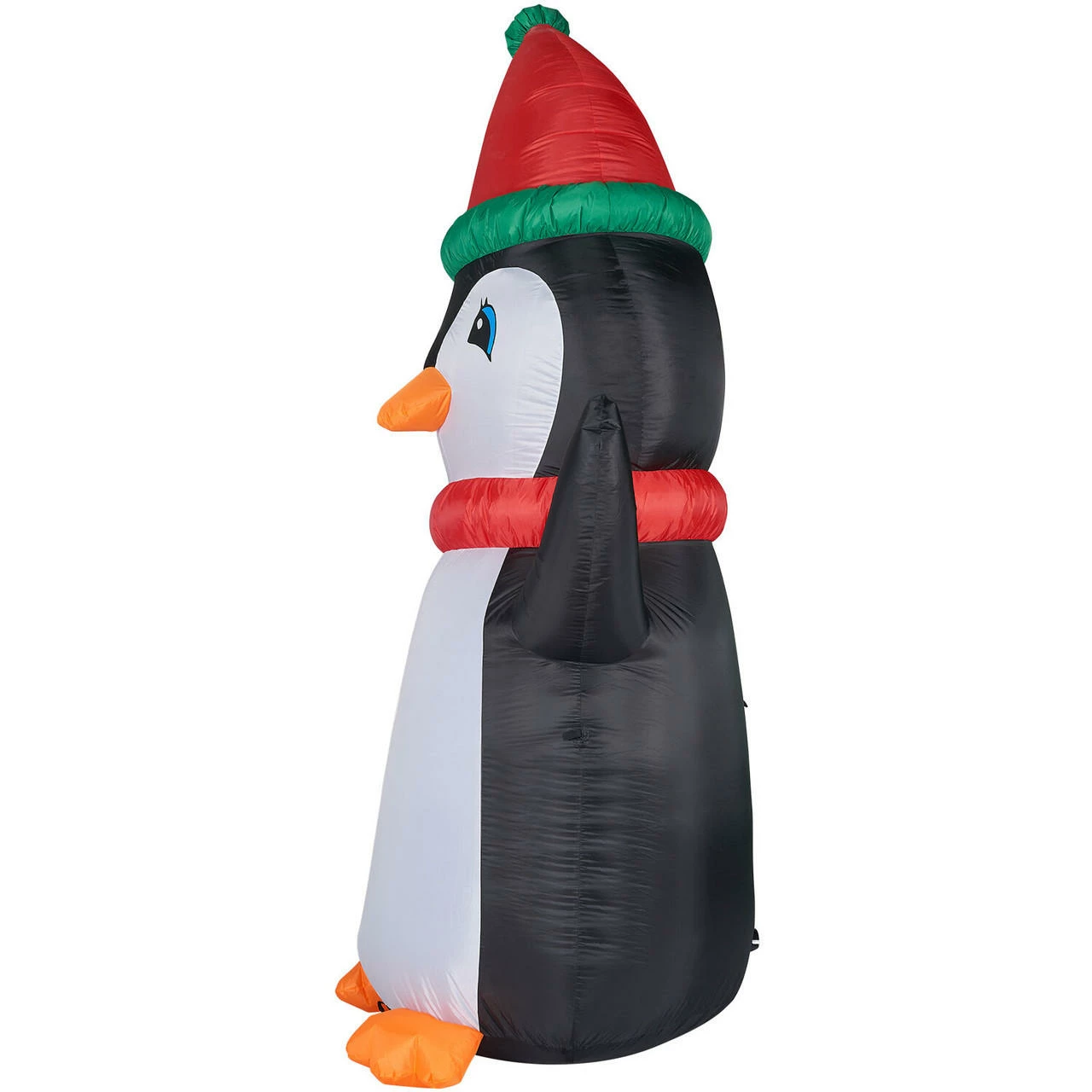 Fraser Hill Farm 10-Ft. Tall Penguin W/ Candy Cane, Inflatable W/ RGB Lights, Storage Bag 11 Fraser Hill Farm 10-Ft. Tall Penguin W/ Candy Cane, Inflatable W/ RGB Lights, Storage Bag - Image 11