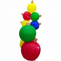 Fraser Hill Farm 8-Ft. Tall Inflatable Stack Of 9 Ornament Balls With LED Lights, Holiday Winter Blow-Up 13 Fraser Hill Farm 8-Ft. Tall Inflatable Stack Of 9 Ornament Balls With LED Lights, Holiday Winter Blow-Up -Christmas store unnamed file 2821