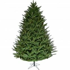 Fraser Hill Farm Centerville Pine Christmas Tree With Different Size And Lighting Variations