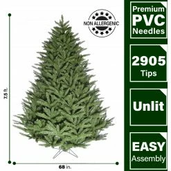 Fraser Hill Farm Centerville Pine Christmas Tree With Different Size And Lighting Variations -Christmas store unnamed file 2861