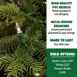 Fraser Hill Farm Royal Pine Artificial Potted Tree W/ Battery-Operated LED Lights, 4 Ft. -Christmas store unnamed file 291