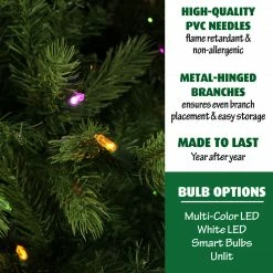 Fraser Hill Farm Foxtail Pine Christmas Tree, Various Sizing And Lighting Options -Christmas store unnamed file 2938
