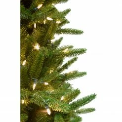 Fraser Hill Farm Carmel Pine Slim Christmas Tree, Various Sizing And Lighting Options -Christmas store unnamed file 2970