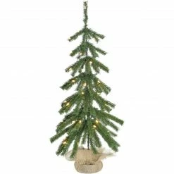 Fraser Hill Farm Downswept Farmhouse Fir Christmas Tree With Burlap Bag