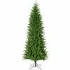 Fraser Hill Farm Winter Falls Slim-Silhouette Christmas Tree Various Lighting And Size Options
