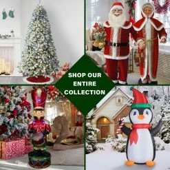 Fraser Hill Farm Set Of 3 Snowy Downswept Trees In 2-Ft., 3-Ft., And 4-Ft. Sizes -Christmas store unnamed file 3114