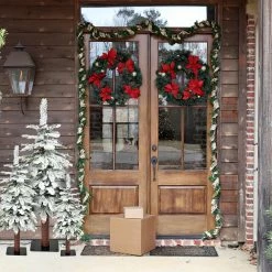 Fraser Hill Farm Set Of 3 Snowy Downswept Trees In 2-Ft., 3-Ft., And 4-Ft. Sizes -Christmas store unnamed file 3117