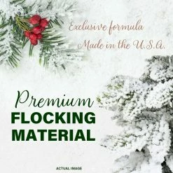 Fraser Hill Farm Snowy Downswept Tree -Christmas store unnamed file 3127