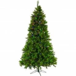 Fraser Hill Farm Canyon Pine Christmas Tree, Various Sizes And Lighting Options