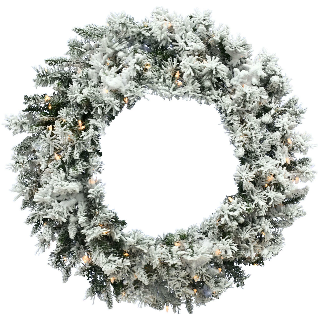 Fraser Hill Farm Mountain Pine Flocked Wreath 8 Fraser Hill Farm Mountain Pine Flocked Wreath - Image 8