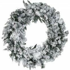 Fraser Hill Farm Mountain Pine Flocked Wreath 63 Fraser Hill Farm Mountain Pine Flocked Wreath -Christmas store unnamed file 3403