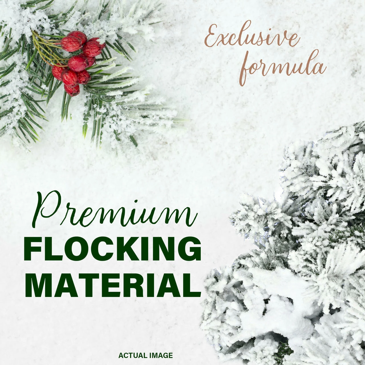 Fraser Hill Farm Mountain Pine Flocked Wreath 30 Fraser Hill Farm Mountain Pine Flocked Wreath - Image 30