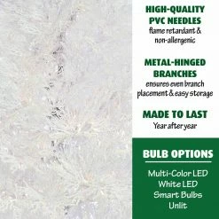 Fraser Hill Farm 7.5 Ft. Snowy Alpine Artificial Christmas Tree 7 Fraser Hill Farm 7.5 Ft. Snowy Alpine Artificial Christmas Tree -Christmas store unnamed file 489