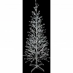 Fraser Hill Farm Set Of 3 Color Changing Birch Trees, 4-Ft., 5.5-Ft., 6.5-Ft., In Warm White And Multi-Color LED Lights -Christmas store unnamed file 503