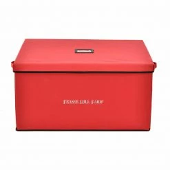 Fraser Hill Farm Christmas Ornament Storage Box W/ 3 Drawers, Removable Dividers, Red 17 Fraser Hill Farm Christmas Ornament Storage Box W/ 3 Drawers, Removable Dividers, Red -Christmas store unnamed file 619
