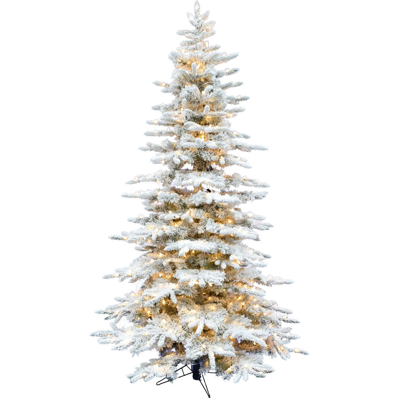 Fraser Hill Farm Mountain Pine Flocked Christmas Tree, Various Lighting & Size (6.5 Ft. To 12 Ft.) 1 Fraser Hill Farm Mountain Pine Flocked Christmas Tree, Various Lighting & Size (6.5 Ft. To 12 Ft.)