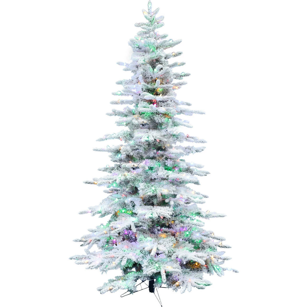 Fraser Hill Farm Mountain Pine Flocked Christmas Tree, Various Lighting & Size (6.5 Ft. To 12 Ft.) 3 Fraser Hill Farm Mountain Pine Flocked Christmas Tree, Various Lighting & Size (6.5 Ft. To 12 Ft.) - Image 3