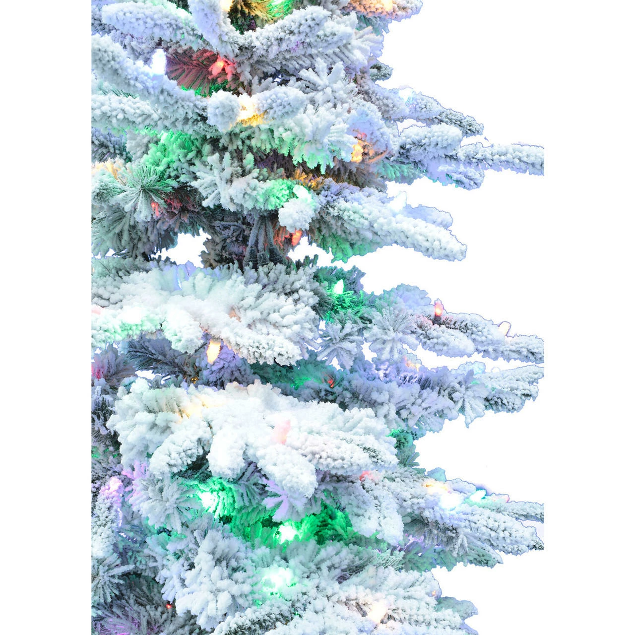 Fraser Hill Farm Mountain Pine Flocked Christmas Tree, Various Lighting & Size (6.5 Ft. To 12 Ft.) 5 Fraser Hill Farm Mountain Pine Flocked Christmas Tree, Various Lighting & Size (6.5 Ft. To 12 Ft.) - Image 5