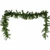 Fraser Hill Farm 9-Ft. Colorado Fir Artificial Holiday Garland W/ Battery-Operated Clear LED String Lighting