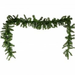 Fraser Hill Farm 9-Ft. Colorado Fir Artificial Holiday Garland W/ Battery-Operated Clear LED String Lighting
