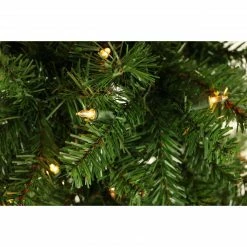 Fraser Hill Farm 9-Ft. Colorado Fir Artificial Holiday Garland W/ Battery-Operated Clear LED String Lighting -Christmas store unnamed file 735