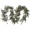 Fraser Hill Farm 9-Ft. Snow-Covered Decorative Garland - Frosted With Pinecones And Berries