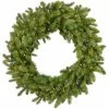 Fraser Hill Farm 48" Grandland Artificial Wreath W/ Multi-Colored Battery-Operated LED String Lights For Displays