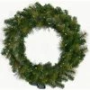 Fraser Hill Farm 60" Southern Peace Christmas Décor Wreath With Warm White LED Lights
